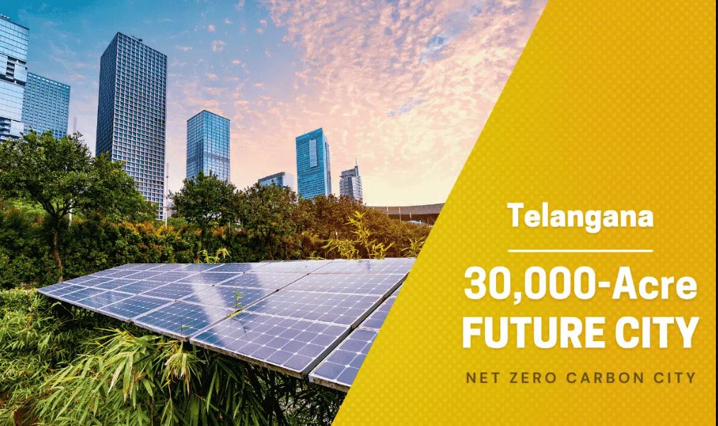 Future city Hyderabad India Smart City