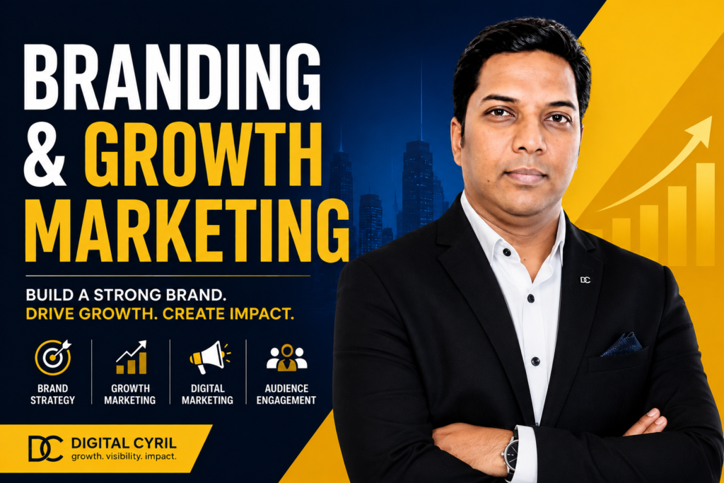 Digital Cyril Happening Hyderabad Growth Marketing nd Branding Consultant GCCs Real Estate