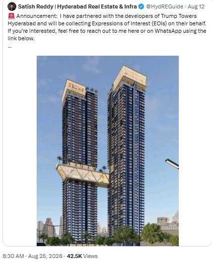 trump towers hyderbad nvidia