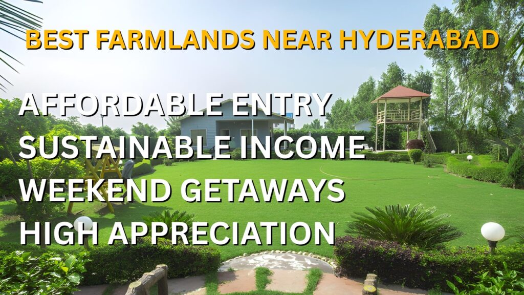 best farm lands in hyderabad
property investment farmhouse plots near Hyderabad NRIS